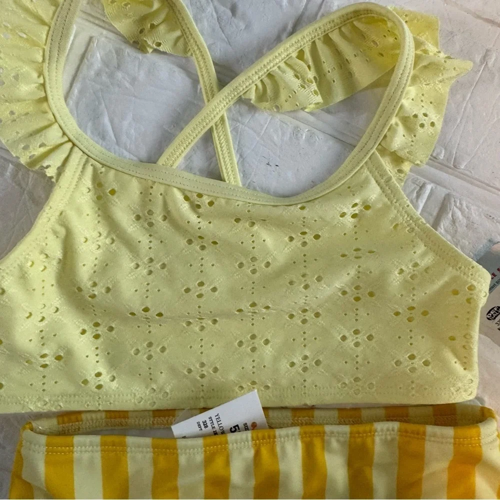 Cat & Jack Yellow Kids Swim Set